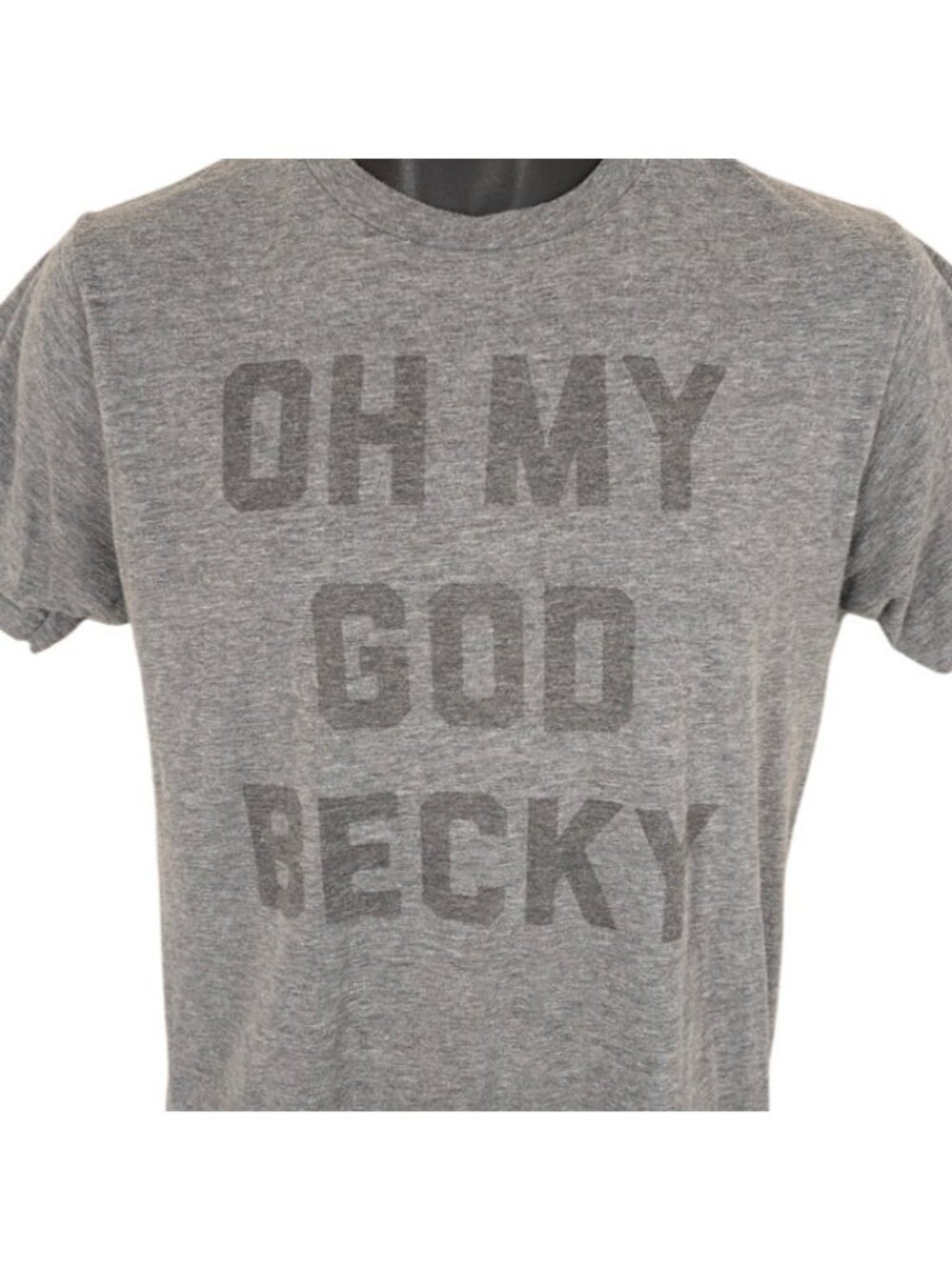 Oh My God Becky T Shirt Mens Size Medium Gray Sir Mix A Lot Baby Got Back Rap